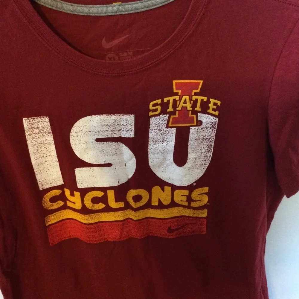 Iowa State University Nike Womens T-shirt Size XL